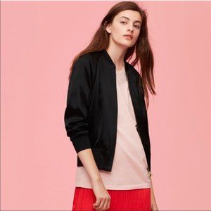 NWOT Aritzia LIttle Moon Sateen Bomber Jacket